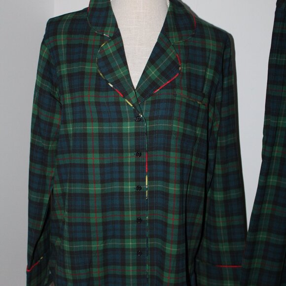 NWT Johnny Was Biya JW Rhoda Long Embroidered PJ Pajamas Lounge Pants Top Set - Picture 8 of 8